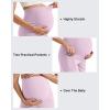 image:imageG4Free BareFeel Maternity Athletic Shorts with Pockets Over The Belly Workout Pants Comfy Summer Pregnancy ClothesPink