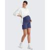 image:imageG4Free BareFeel Maternity Athletic Shorts with Pockets Over The Belly Workout Pants Comfy Summer Pregnancy ClothesPurple