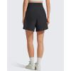 image:imageG4Free Chillwhisp Maternity Flowy Shorts for Women Pregnancy Skort with Pocket Builtin Brief LinerBlack