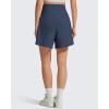image:imageG4Free Chillwhisp Maternity Flowy Shorts for Women Pregnancy Skort with Pocket Builtin Brief LinerDark Navy