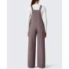 image:imageG4Free ShiftReady Maternity Overalls Adjustable Strap Overalls Pregnancy Jumpsuits Wide Leg Pants with PocketsTaupe