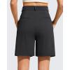image:imageG4Free ShiftReady Maternity Work Shorts with Pockets Over The Belly Pregnancy Summer Office ClothesBlack