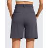 image:imageG4Free ShiftReady Maternity Work Shorts with Pockets Over The Belly Pregnancy Summer Office ClothesDark Gray