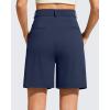 image:imageG4Free ShiftReady Maternity Work Shorts with Pockets Over The Belly Pregnancy Summer Office ClothesDark Navy