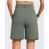 image:imageG4Free ShiftReady Maternity Work Shorts with Pockets Over The Belly Pregnancy Summer Office ClothesGray Sage