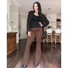 image:imageG4Free Womens BareFeel Maternity Flare LeggingsCoffee Brown
