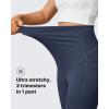 image:imageG4Free Womens BareFeel Maternity Flare LeggingsDark Blue