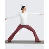 image:imageG4Free Womens BareFeel Maternity Flare LeggingsDark Burgundy