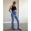 image:imageG4Free Womens BareFeel Maternity Flare LeggingsDenim Blue
