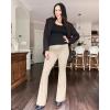image:imageG4Free Womens BareFeel Maternity Flare LeggingsLight Khaki