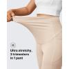 image:imageG4Free Womens BareFeel Maternity Flare LeggingsLight Khaki