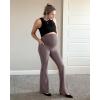 image:imageG4Free Womens BareFeel Maternity Flare LeggingsTaupe