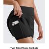 image:imageG4Free BareFeel 15 Golf Skirts for Women High Waisted A Line Casual Athletic Skorts Inner Shorts with 2 PocketsBlack