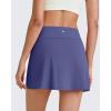 image:imageG4Free BareFeel 15 Golf Skirts for Women High Waisted A Line Casual Athletic Skorts Inner Shorts with 2 PocketsDusky Purple