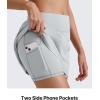 image:imageG4Free BareFeel 15 Golf Skirts for Women High Waisted A Line Casual Athletic Skorts Inner Shorts with 2 PocketsGrey