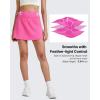 image:imageG4Free BareFeel 15 Golf Skirts for Women High Waisted A Line Casual Athletic Skorts Inner Shorts with 2 PocketsRose Pink