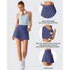 image:imageG4Free Drawstring Golf Skirts for Women  15 Athletic Curved Hem Tennis Skort Casual Skorts Inner Shorts with Ball PocketDusky Purple