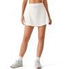 image:imageG4Free Drawstring Golf Skirts for Women  15 Athletic Curved Hem Tennis Skort Casual Skorts Inner Shorts with Ball PocketWhite