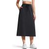 image:imageG4Free Smoofit ALine Midi Skirts for Women Modal Soft Drawstring Maxi Skirt Long Casual Fall with 2 PocketsBlack