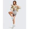 image:imageG4Free Strowen Athletic Running Shorts for Women 4  Elastic Waist Lightweight Quick Dry for Workout Gym with PocketsChime Gray