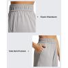 image:imageG4Free Strowen Athletic Running Shorts for Women 4  Elastic Waist Lightweight Quick Dry for Workout Gym with PocketsChime Gray