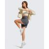 image:imageG4Free Strowen Athletic Running Shorts for Women 4  Elastic Waist Lightweight Quick Dry for Workout Gym with PocketsDark Gray
