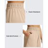 image:imageG4Free Strowen Athletic Running Shorts for Women 4  Elastic Waist Lightweight Quick Dry for Workout Gym with PocketsLight Khaki