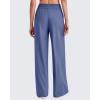 image:imageG4Free Chillwhisp Lightweight Flowy Wide Leg Pants Women Elastic Waist Palazzo Pants Summer Beach VacationDusky Purple