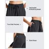 image:imageG4Free Chillwhisp Split Running Shorts for Women 3 Builtin Shorts for Athletic Workout GymBlackWhite