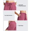 image:imageG4Free Chillwhisp Split Running Shorts for Women 3 Builtin Shorts for Athletic Workout GymDark Burgundy