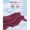 image:imageG4Free Chillwhisp Split Running Shorts for Women 3 Builtin Shorts for Athletic Workout GymDark Burgundy