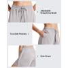 image:imageG4Free Chillwhisp Split Running Shorts for Women 3 Builtin Shorts for Athletic Workout GymPure Chime Gray