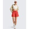 image:imageG4Free Chillwhisp Split Running Shorts for Women 3 Builtin Shorts for Athletic Workout GymRust Orange