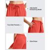 image:imageG4Free Chillwhisp Split Running Shorts for Women 3 Builtin Shorts for Athletic Workout GymRust Orange