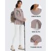 image:imageG4Free Lightbreeze Side Slits Workout Long Sleeve Shirts for Women  UPF 50 Crewneck Tops with Thumbholes Loose CasualGray Lilac