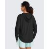 image:imageG4Free Lightbreeze UPF 50 UV Long Sleeve Shirts for Women  Sun Hoodie with Thumholes Hiking CasualBlack