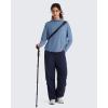 image:imageG4Free Lightbreeze UPF 50 UV Long Sleeve Shirts for Women  Sun Hoodie with Thumholes Hiking CasualDusty Blue
