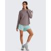 image:imageG4Free Lightbreeze UPF 50 UV Long Sleeve Shirts for Women  Sun Hoodie with Thumholes Hiking CasualGray Lilac