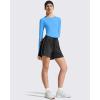 image:imageG4Free Womens UPF 50 Long Sleeve Rash Guard Athletic ShirtOcean Blue