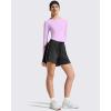 image:imageG4Free Womens UPF 50 Long Sleeve Rash Guard Athletic ShirtPurple