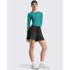 image:imageG4Free Womens UPF 50 Long Sleeve Rash Guard Athletic ShirtTeal