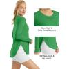image:imageG4Free Womens UPF 50 UV Shirts Long Sleeve Workout Sun Shirt Outdoor Gym Hiking Tops Quick Dry Lightweight Casual YogaForest Green