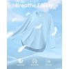 image:imageG4Free Womens UPF 50 UV Shirts Long Sleeve Workout Sun Shirt Outdoor Gym Hiking Tops Quick Dry Lightweight Casual YogaLight Denim