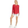 image:imageG4Free Womens UPF 50 UV Shirts Long Sleeve Workout Sun Shirt Outdoor Gym Hiking Tops Quick Dry Lightweight Casual YogaRed