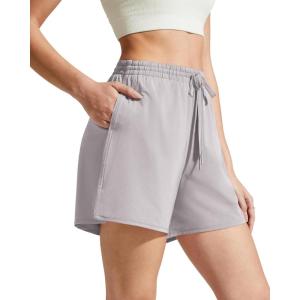 image:imageG4Free Chillwhisp Split Running Shorts for Women 3 Builtin Shorts for Athletic Workout GymPure Chime Gray
