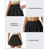 image:imageG4Free Chillwhisp Bubble Shorts for Women 3 Drawstring with Pockets Lightweight Workout Casual SkortBlack