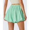 image:imageG4Free Chillwhisp Bubble Shorts for Women 3 Drawstring with Pockets Lightweight Workout Casual SkortMint