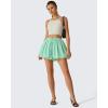 image:imageG4Free Chillwhisp Bubble Shorts for Women 3 Drawstring with Pockets Lightweight Workout Casual SkortMint