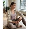 image:imageG4Free BareFeel Removable Padded Built in Bra Tank Tops Workout Racerback Yoga Tanks Athletic Gym Slim Fit TopTaupe