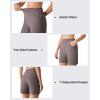 image:imageG4Free EverGoing Athletic Shorts for Women  5 High Waisted Wide Leg Casual Shorts with PocketsTaupe